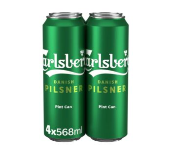 Carlsberg Danish Pilsner Lager Beer 4x568ml