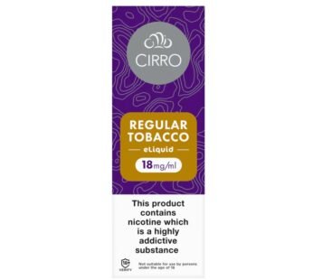 Cirro Regular Tobacco Eliquid 18mg