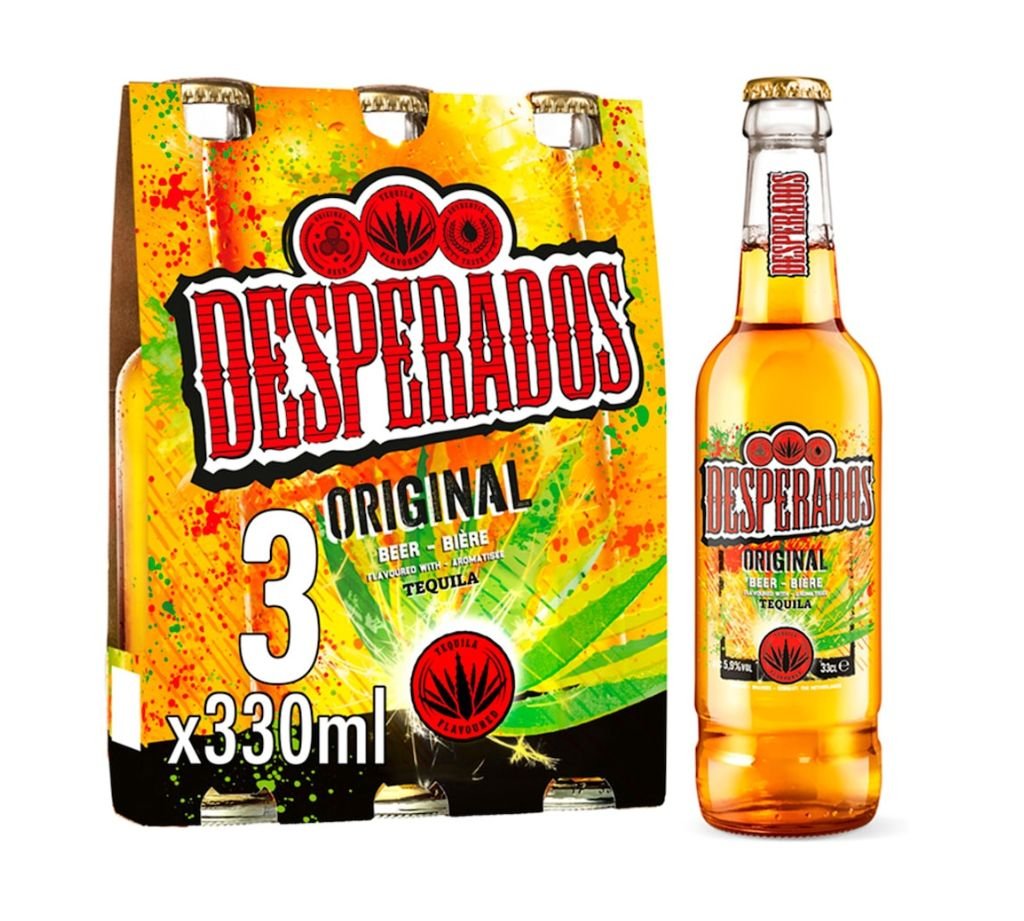 Desperados Tequila Flavoured Lager Beer