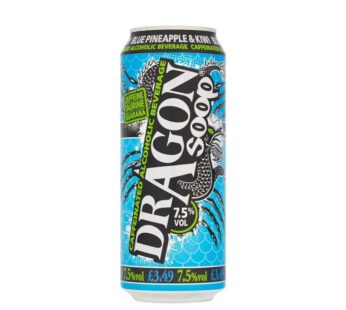 Dragon Soop Blue Pineapple & Kiwi 500ml