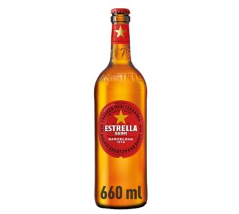 Estrella Damm Beer 660Ml