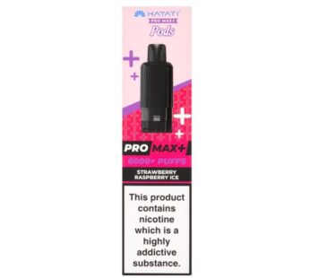 Hayati Pro Max Strawberry Raspberry Ice Pods 6000+ Puffs