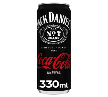Jack Daniel’s Whiskey & Coca-Cola 330Ml