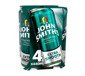 John Smith’s Extra Smooth 4X440Ml Cans