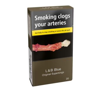 L&B Blue Real Blue Superkings 20 Pack