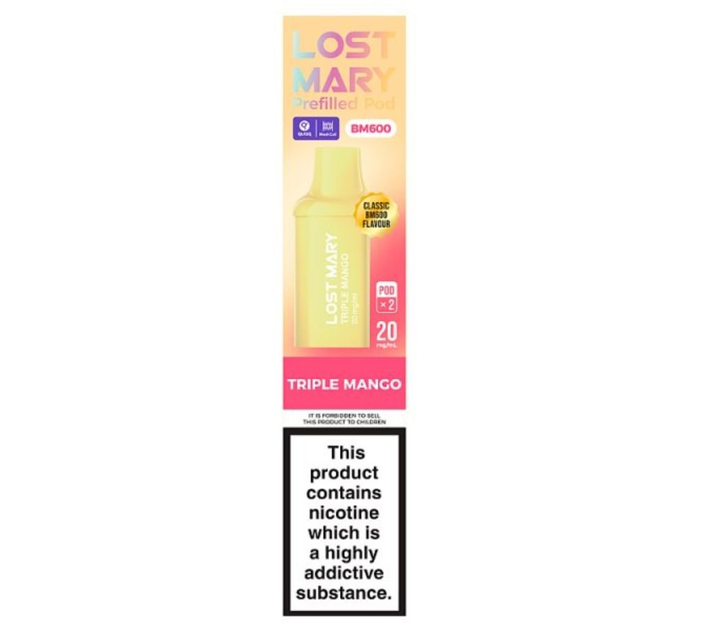 Lost-Mary-BM600-2-Triple-Mango-Prefilled-Pod