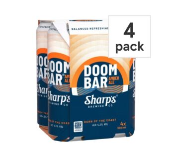 Sharp’s Doom Bar Amber Ale Beer 4 x 500ml