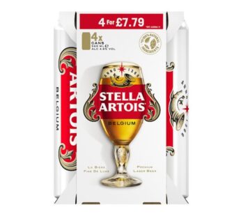 Stella Artois Premium Lager 4 X 568Ml
