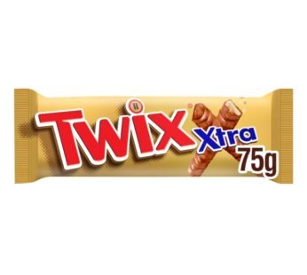 Twix Xtra Chocolate Biscuit Twin Bars 75g