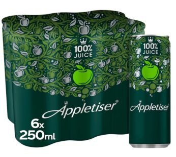 Appletiser 100% Apple Juice Lightly Sparkling 6×250 ml