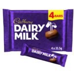 Cadbury Dairy Milk Chocolate Bar 4 Pack