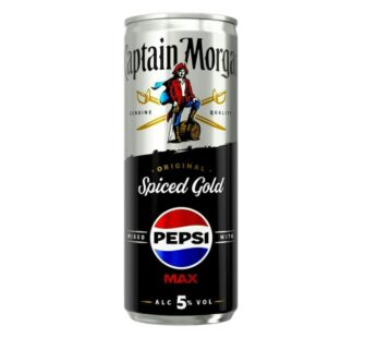Captain Morgan Spiced Gold Rum & Pepsi Max Premix 250ml