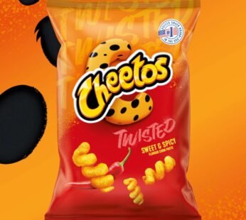 Cheetos Twisted Sweet & Spicy Sharing Bag Crisps 120g