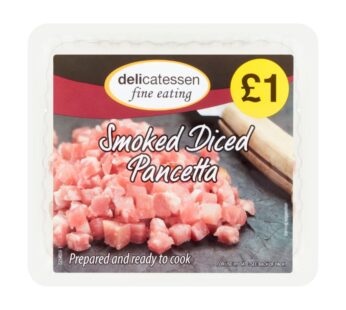 Delicatessen Fine Eating Smoked Diced Pancetta 80g