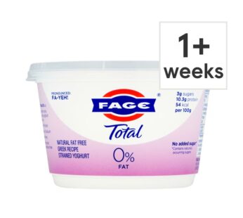 Fage Total 0%Fat Greek Recipe Yogurt 450G