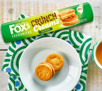 Fox’s Favourites Crunch Creams Biscuits – Ginger 200g