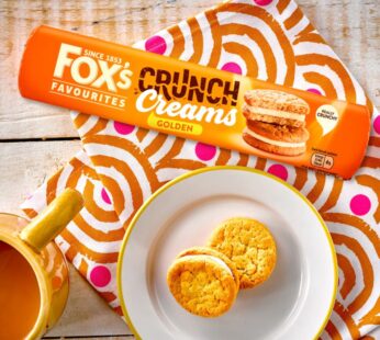 Fox’s Favourites Crunch Creams Biscuits – Golden 200g