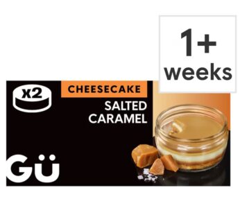 Gu Salted Caramel Cheesecake Dessert (2x82g)