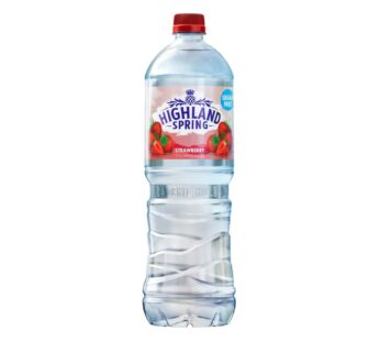 Highland Spring Sugar Free Still Spring Water – Strawberry 1.25 Litre