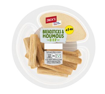 Jack’s Breadsticks & Houmous Dip 60g