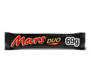Mars Duo Milk Chocolate Bar 69g