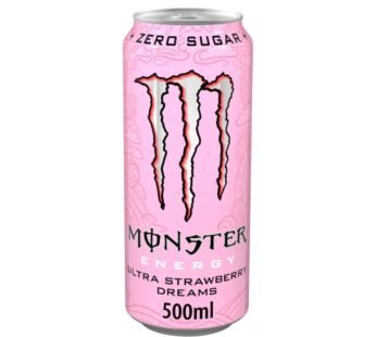 Monster Energy Drink – Ultra Strawberry Dreams Zero Sugar 500ml