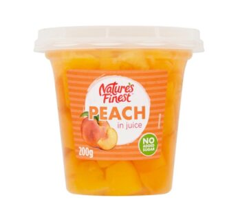 Nature’s Finest Peach in Juice 200g