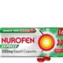 Nurofen Express Pain Relief 200mg Liquid Capsules