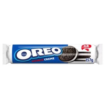 Oreo Double Stuff Cookie Chocolate Sandwich Biscuits 157g