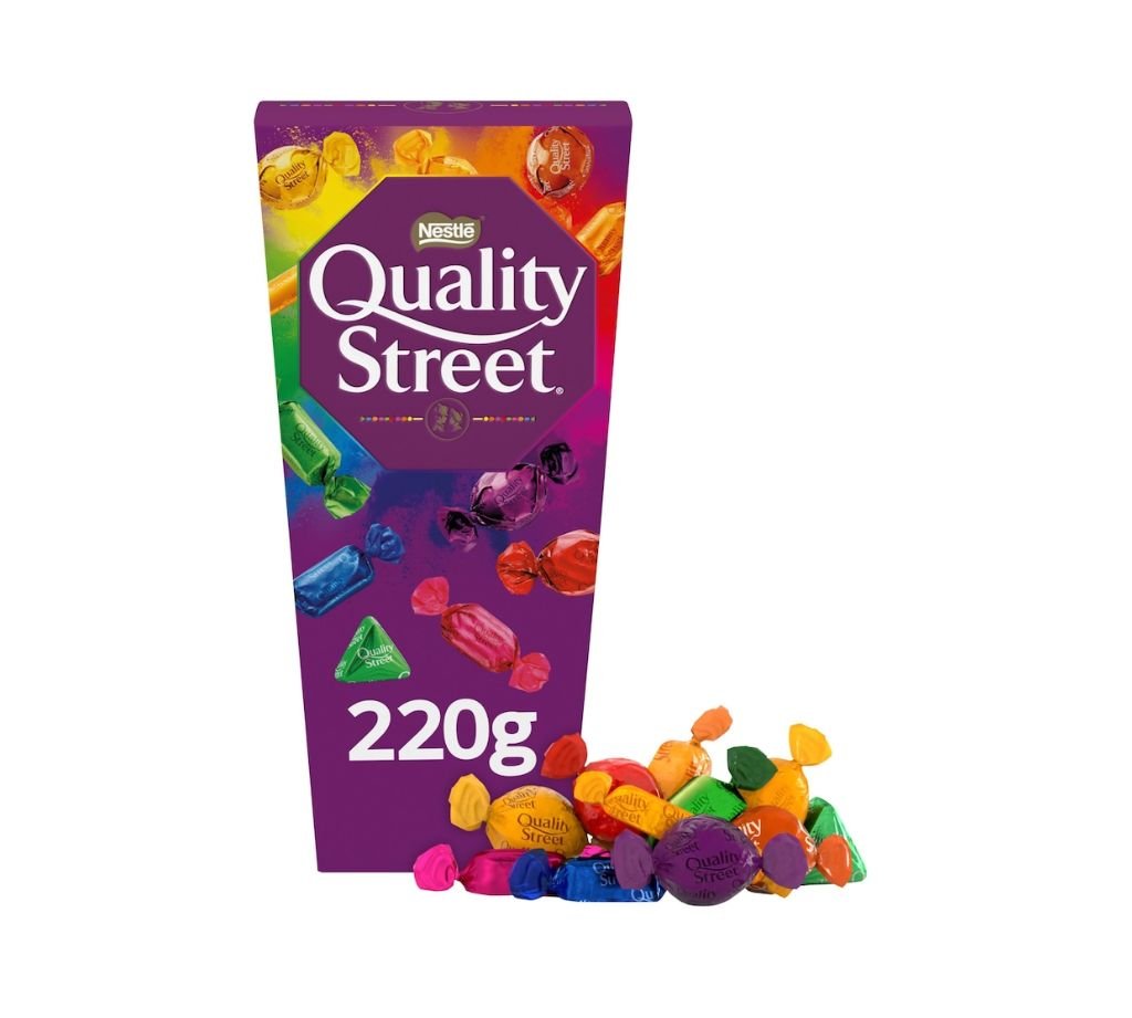 Quality Street Chocolate Carton