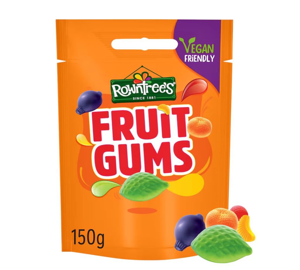 Rowntree's Fruit Gums Sweets Sharing Bag