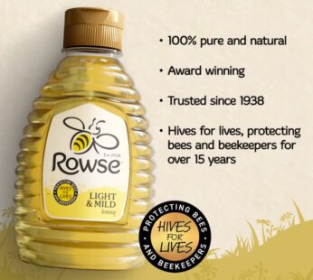 Rowse Squeezy Light & Mild Honey 340G
