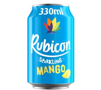 Rubicon Sparkling Mango Juice Drink 330Ml Can