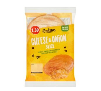 Snacksters Cheese & Onion Slice 150g