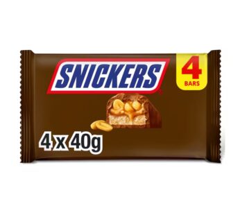 Snickers Milk Chocolate Bars 4 x 40g
