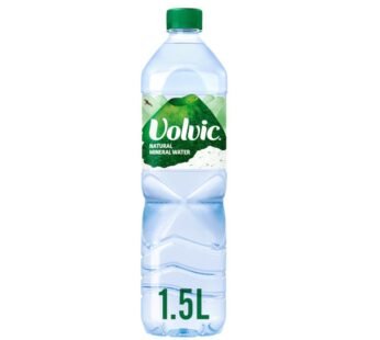 Volvic Natural Bottled Mineral Still Water 1.5L