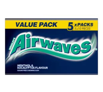 Airwaves Menthol & Eucalyptus Sugarfree Chewing Gum 10 Pieces